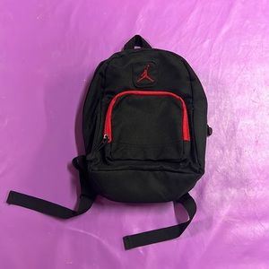 Youth mini Jordan backpack.